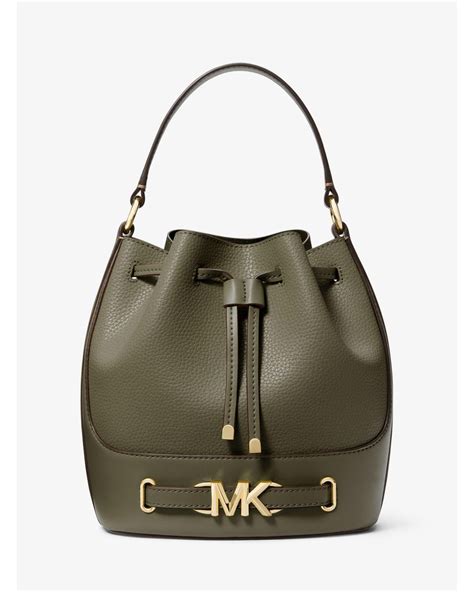 Michael Kors reed bucket bag